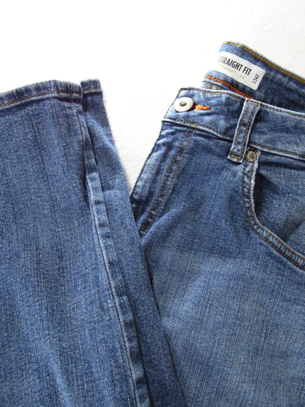 Lee Modern Series L342 Straight Fit Straight Leg Jeans Mens 36X34  Denim 100196 - Picture 10 of 10